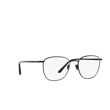 Giorgio Armani AR5132 Eyeglasses 3001 matte black - three-quarters view