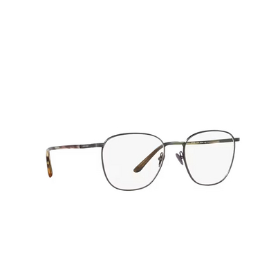Giorgio Armani AR5132 Eyeglasses 3259 brushed gunmetal - three-quarters view