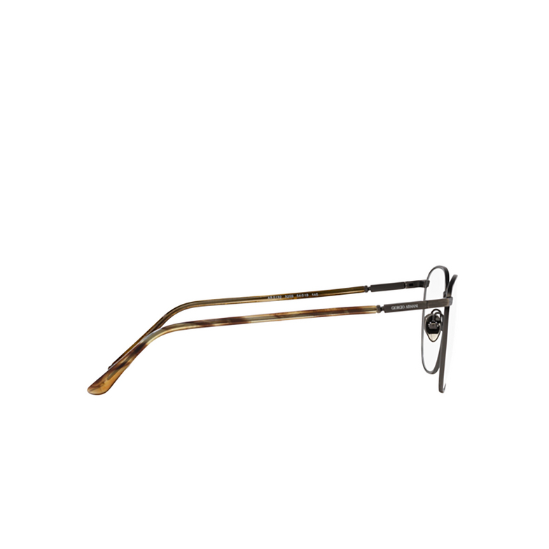 Giorgio Armani AR5132 Eyeglasses 3259 brushed gunmetal - 3/4