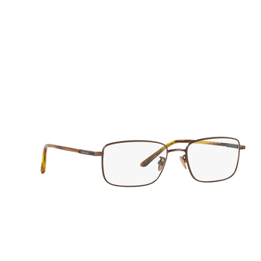 Giorgio Armani AR5133 Eyeglasses 3260 brushed bronze - three-quarters view