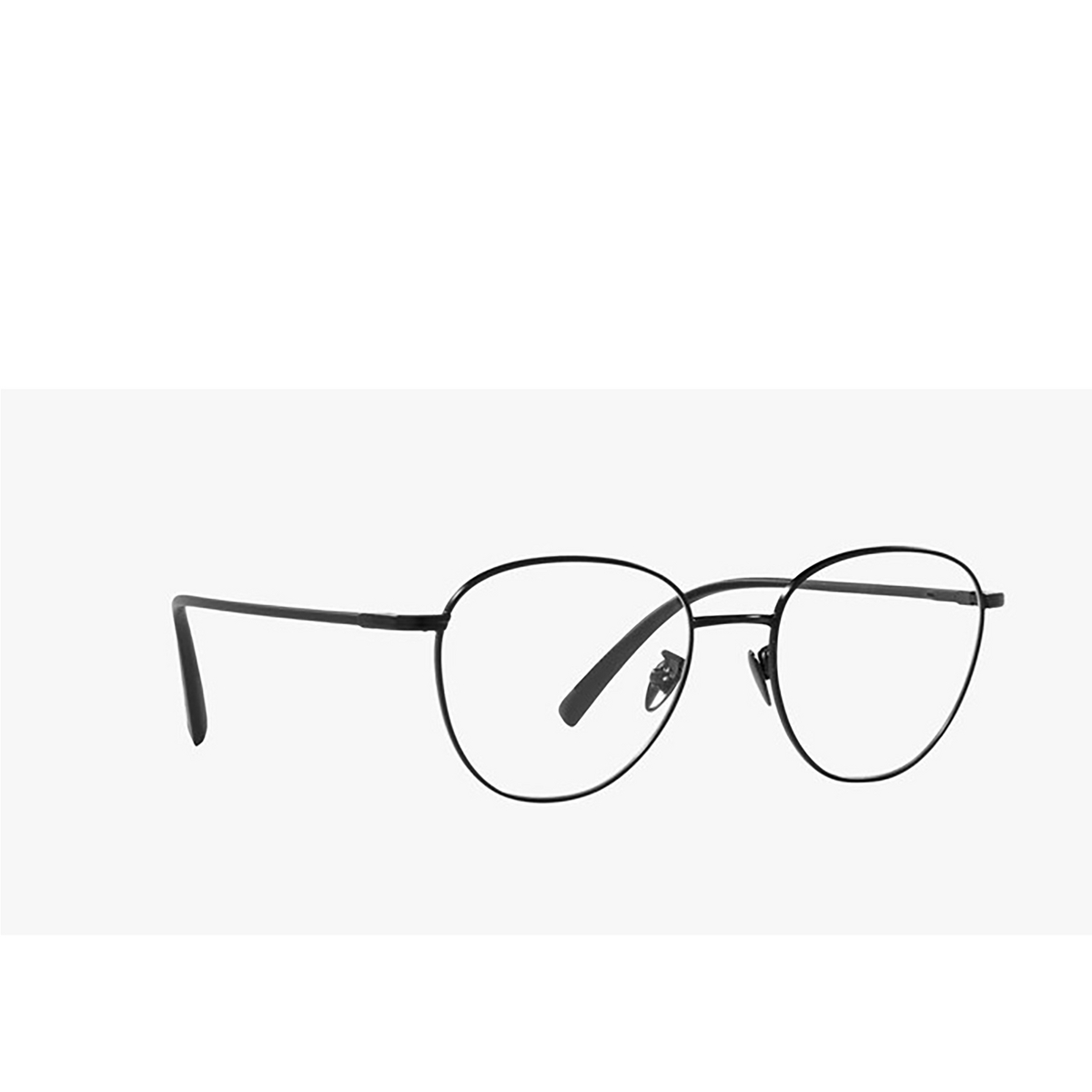Giorgio Armani AR5134 Eyeglasses 3001 Matte Black - three-quarters view
