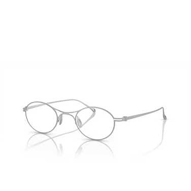 Giorgio Armani AR5135T Eyeglasses 3346 matte silver - three-quarters view