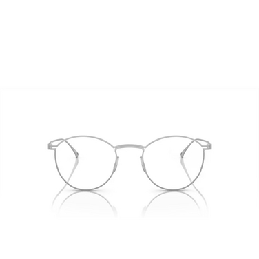 Giorgio Armani AR5136T Eyeglasses 3346 matte silver - front view