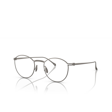 Giorgio Armani AR5136T Eyeglasses 3356 matte gunmetal - three-quarters view