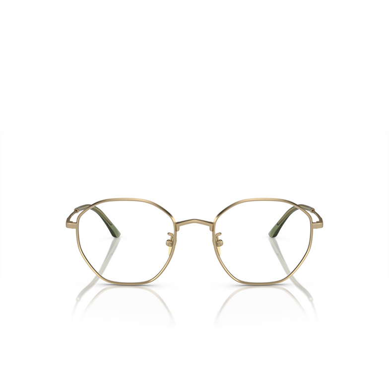 Giorgio Armani AR5139 Eyeglasses 3002 matte pale gold - 1/4