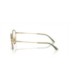 Giorgio Armani AR5139 Eyeglasses 3002 matte pale gold - product thumbnail 3/4