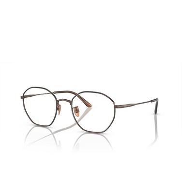 Giorgio Armani AR5139 Eyeglasses 3006 matte bronze - three-quarters view