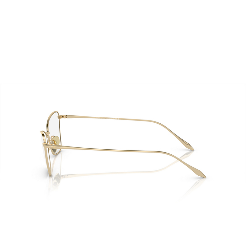 Giorgio Armani AR5140 Eyeglasses 3013 pale gold - 3/4