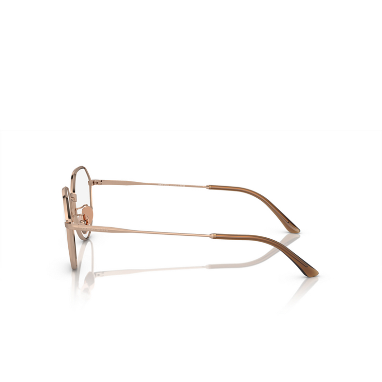 Giorgio Armani AR5142 Eyeglasses 3011 rose gold - 3/4