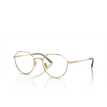 Giorgio Armani AR5142 Eyeglasses 3013 pale gold - three-quarters view