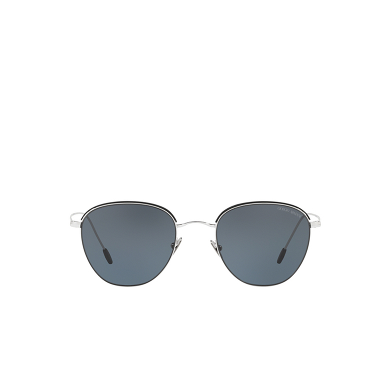Giorgio Armani AR6048 Sunglasses 301587 silver / matte black - 1/4
