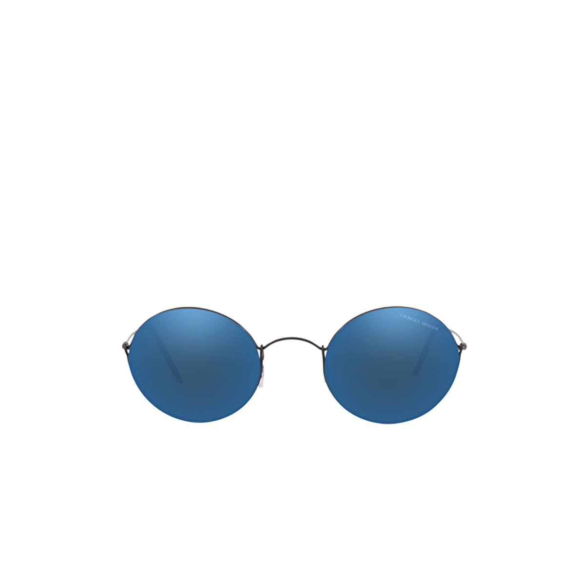 Giorgio Armani AR6115T Sunglasses 300155 Matte Black - front view