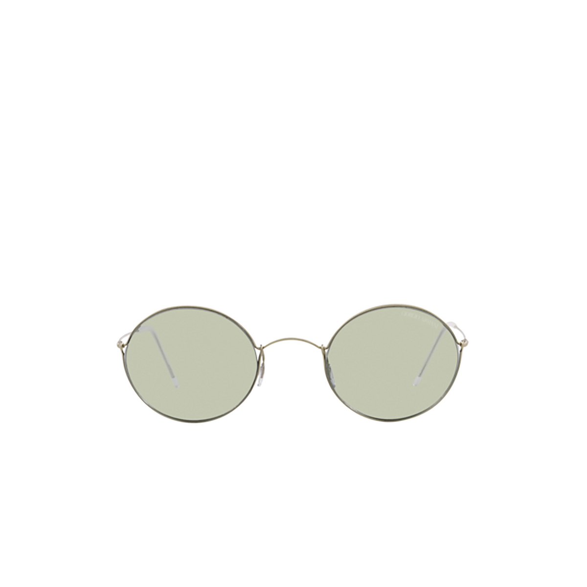 Giorgio Armani AR6115T Sunglasses 3002/2 Pale Gold - front view