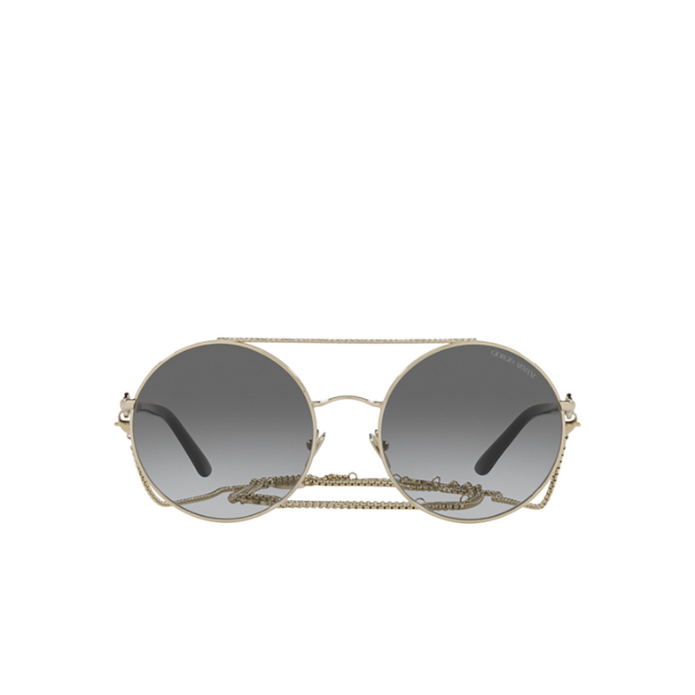 Giorgio Armani AR6135 Eyeglasses 301311 pale gold - 1/4