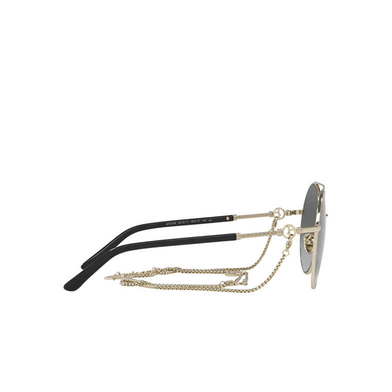 Giorgio Armani AR6135 Eyeglasses 301311 pale gold - 3/4