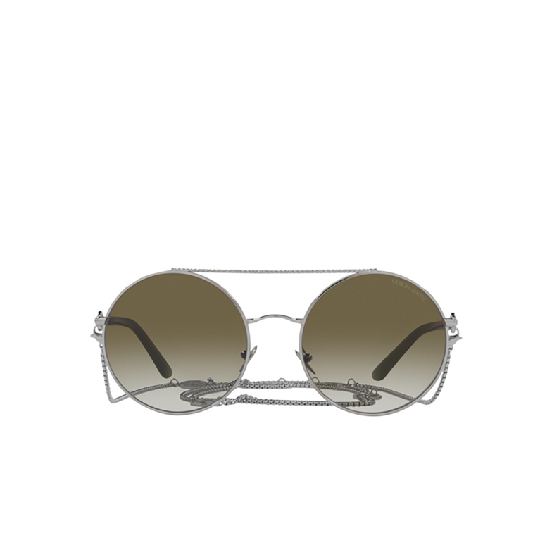 Giorgio Armani AR6135 Eyeglasses 30158E silver - 1/4