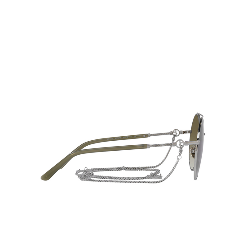 Giorgio Armani AR6135 Eyeglasses 30158E silver - 3/4