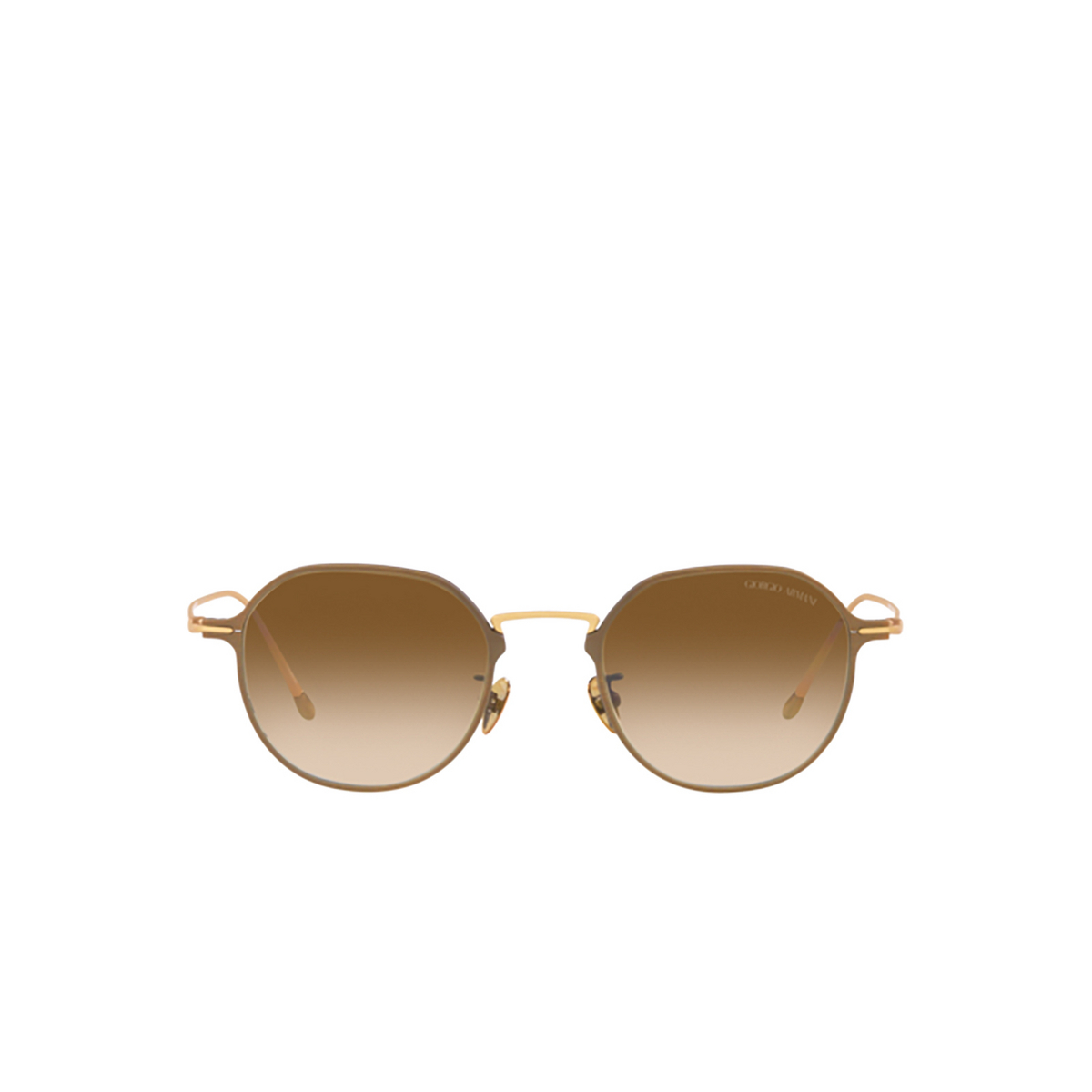 Giorgio Armani AR6138T Sunglasses 334051 Bronze - front view