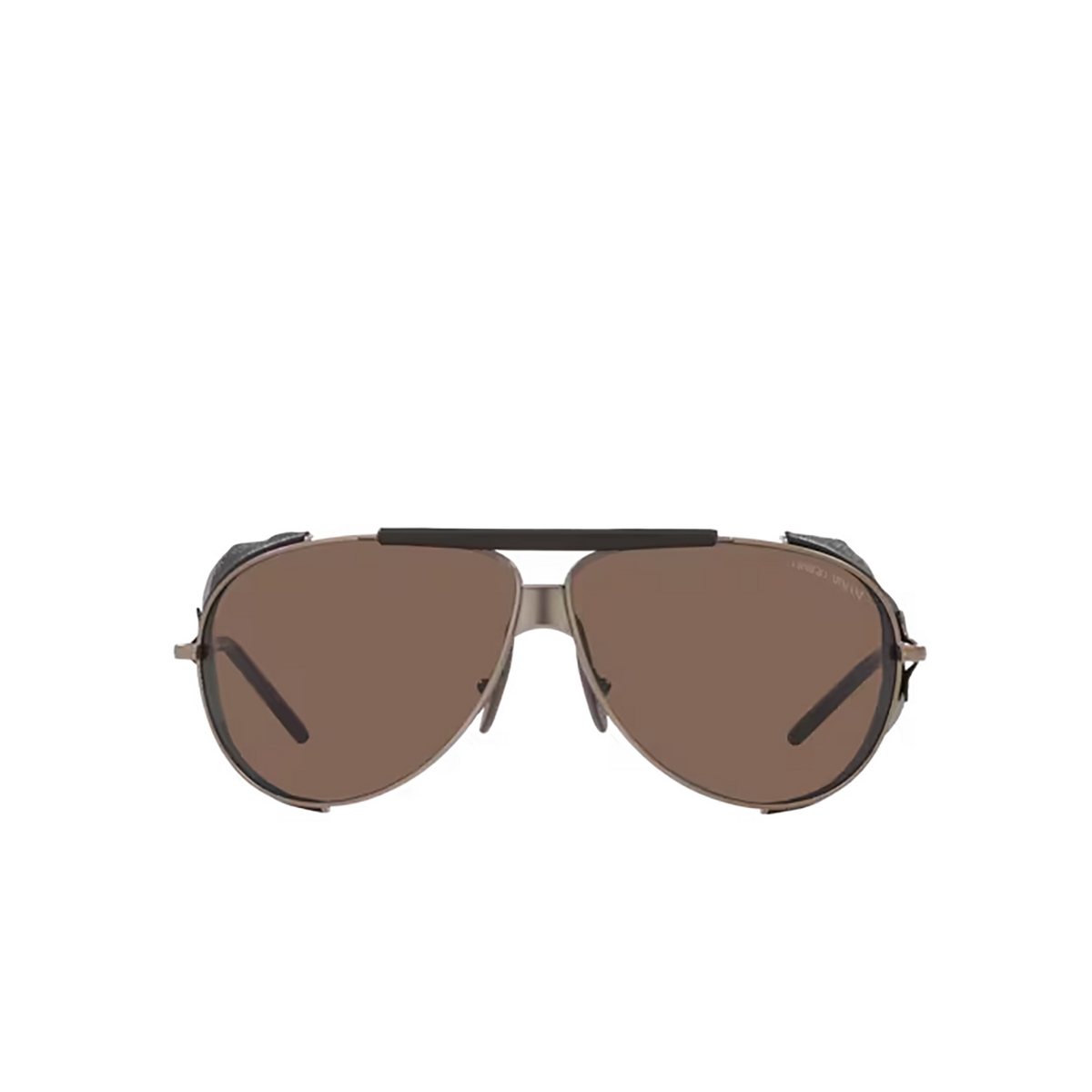 Giorgio Armani AR6139Q Sunglasses 300673 Bronze - front view