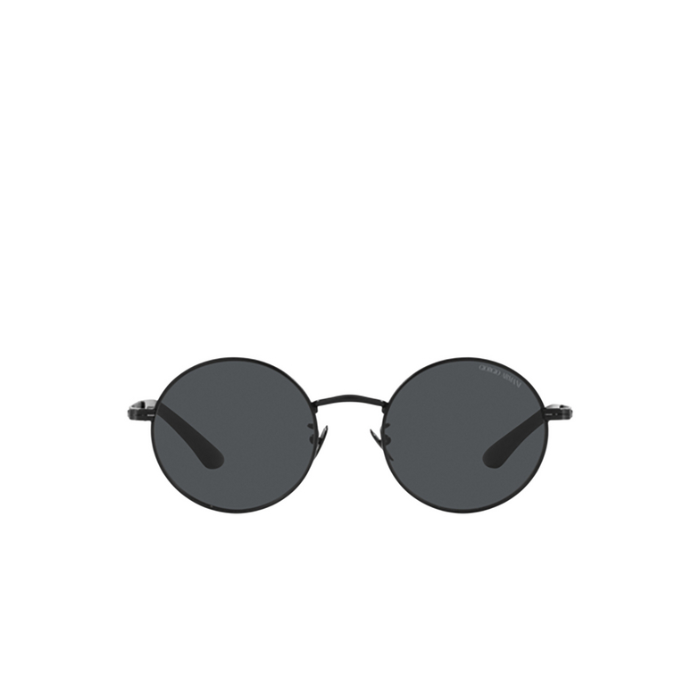 Gafas de sol Giorgio Armani AR6140 300187 matte black - 1/4