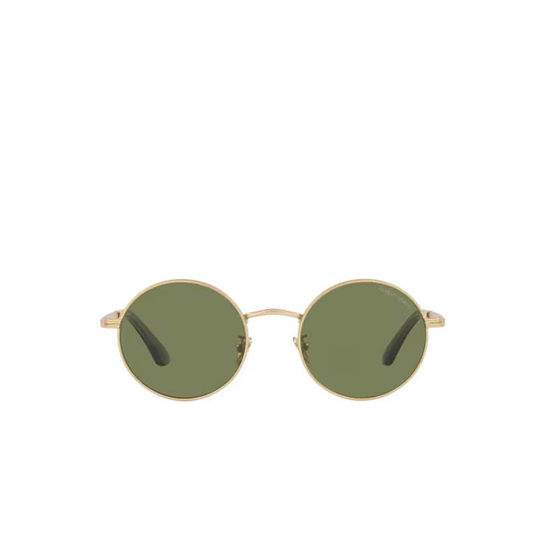 Giorgio Armani AR6140 Sunglasses 30132A matte pale gold - 1/4