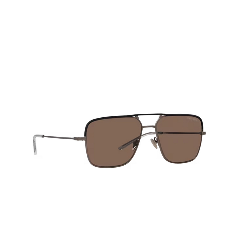 Giorgio Armani AR6142 Sunglasses 300673 matte bronze - 2/4