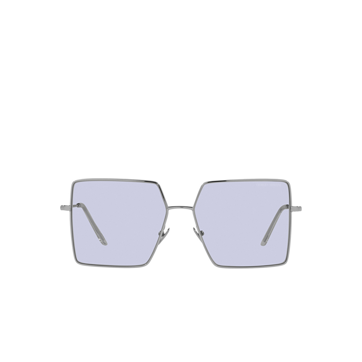 Giorgio Armani AR6143 Sunglasses 30151A Silver - front view