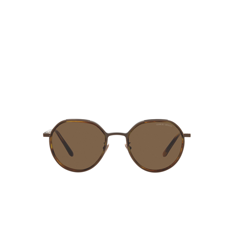 Giorgio Armani AR6144 Sunglasses 326073 brushed bronze - 1/4
