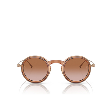 Giorgio Armani AR6147T Sunglasses 335213 shiny transparent brown - front view