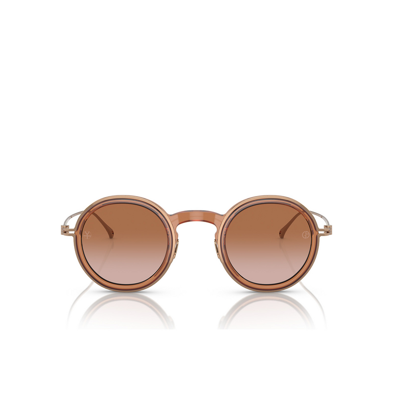 Giorgio Armani AR6147T Sunglasses 335213 shiny transparent brown - 1/4