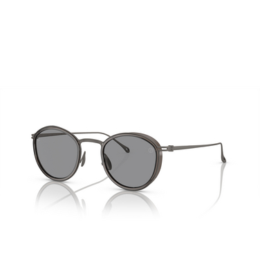 Giorgio Armani AR6148T Sunglasses 328087 transparent grey - three-quarters view