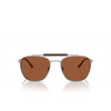 Giorgio Armani AR6149 Sunglasses 304573 matte silver - product thumbnail 1/4