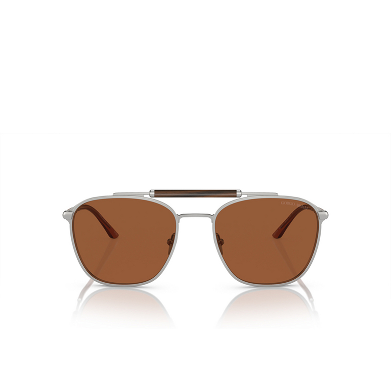 Giorgio Armani AR6149 Sunglasses 304573 matte silver - 1/4
