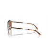 Giorgio Armani AR6149 Sunglasses 304573 matte silver - product thumbnail 3/4