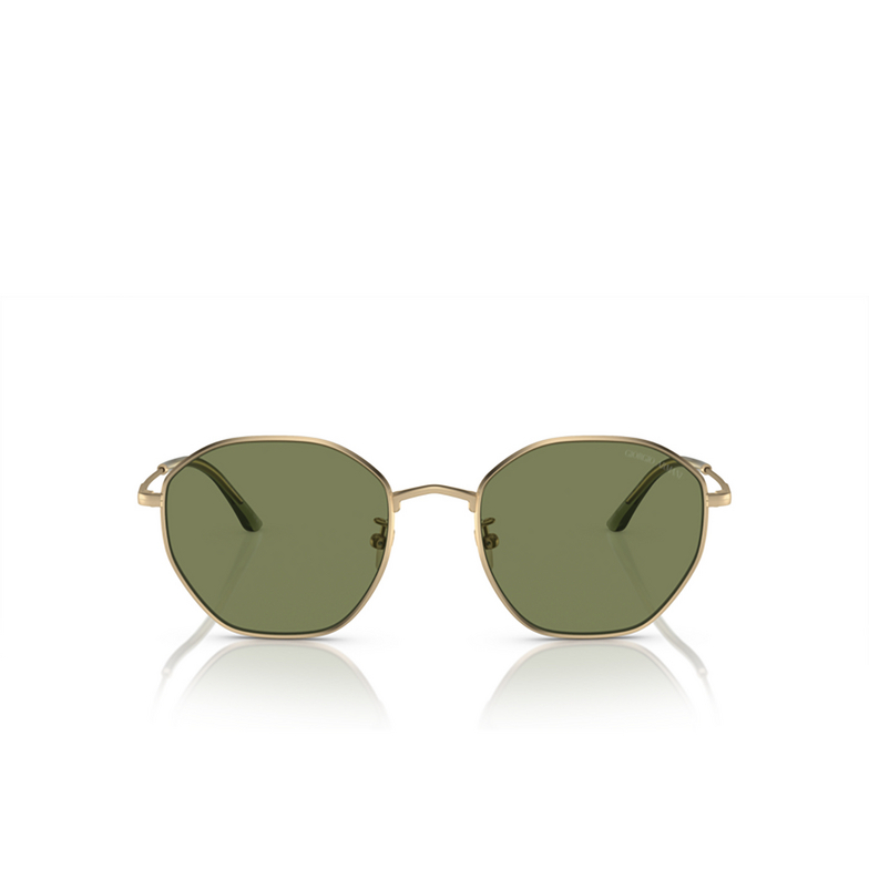 Giorgio Armani AR6150 Sunglasses 30022A matte pale gold - 1/4