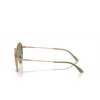 Gafas de sol Giorgio Armani AR6150 30022A matte pale gold - Miniatura del producto 3/4