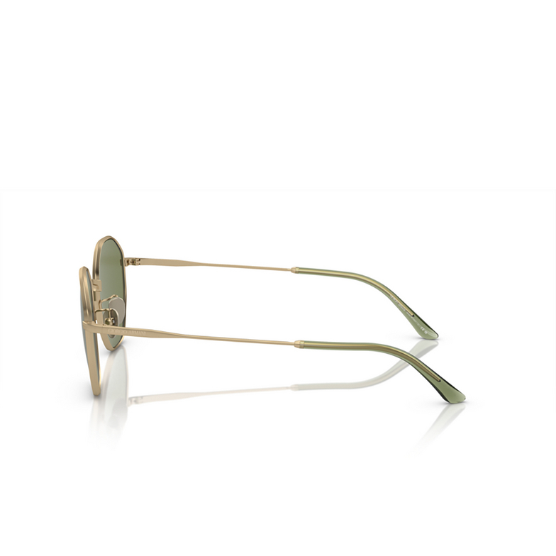 Gafas de sol Giorgio Armani AR6150 30022A matte pale gold - 3/4
