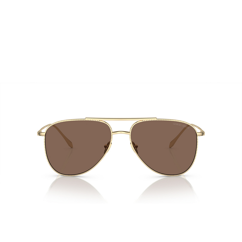 Giorgio Armani AR6152 Sunglasses 301373 pale gold - 1/4