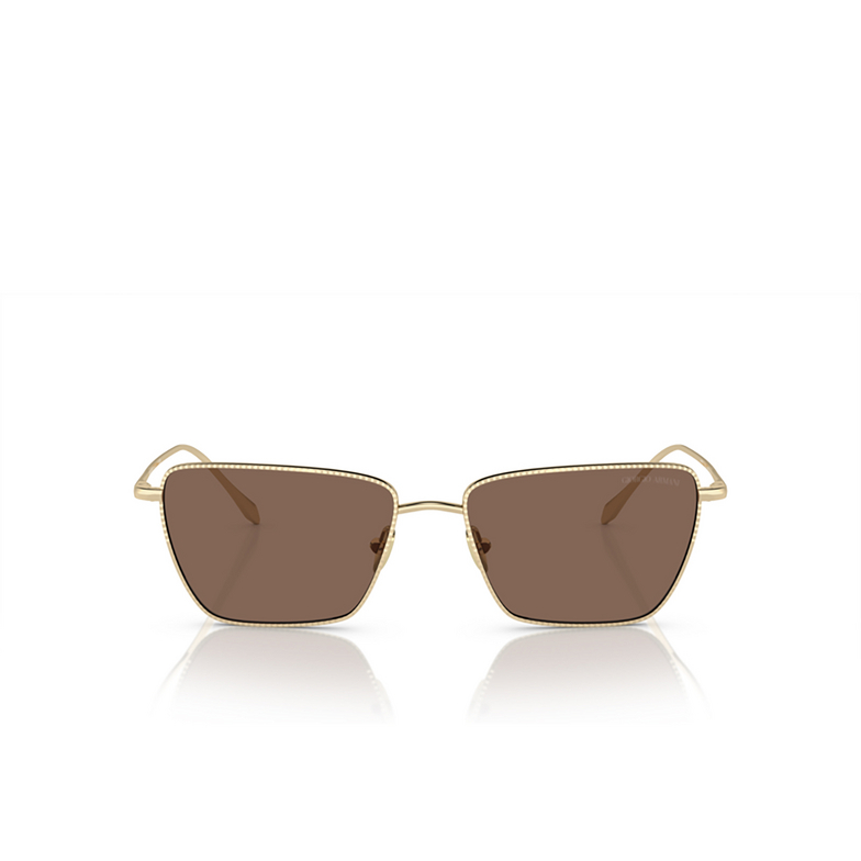 Giorgio Armani AR6153 Sunglasses 301373 pale gold - 1/4
