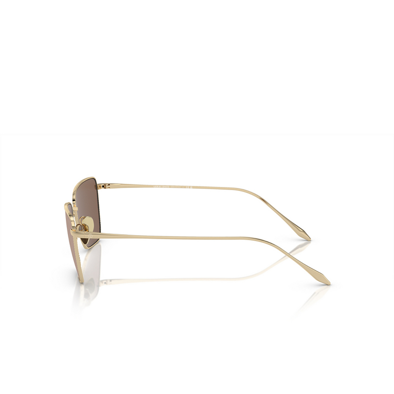 Giorgio Armani AR6153 Sunglasses 301373 pale gold - 3/4