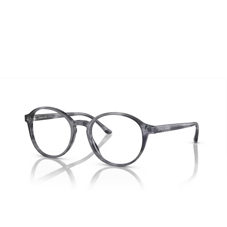 Giorgio Armani AR7004 Eyeglasses 5986 striped blue - 2/4