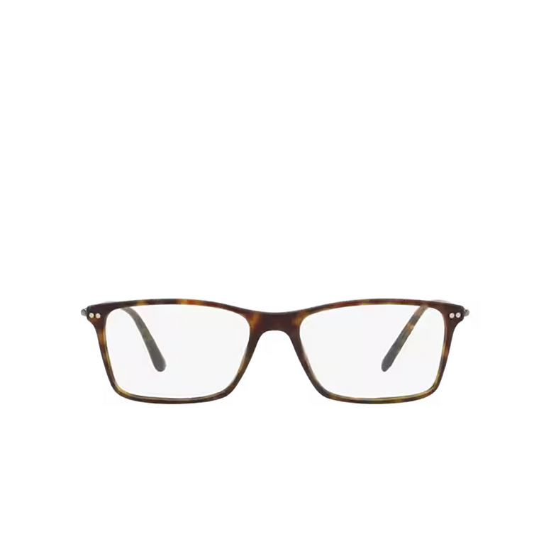 Occhiali da vista Giorgio Armani AR7037 5089 matte dark havana - 1/4