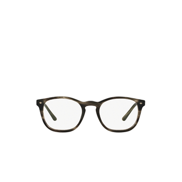 Giorgio Armani AR7074 Eyeglasses 5403 striped matte grey - front view