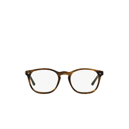 Giorgio Armani AR7074 Eyeglasses 5405 striped matte dark brown