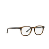 Giorgio Armani AR7074 Eyeglasses 5405 striped matte dark brown - product thumbnail 2/4