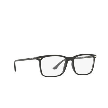 Lunettes de vue Giorgio Armani AR7122 5042 matte black - Vue trois quarts