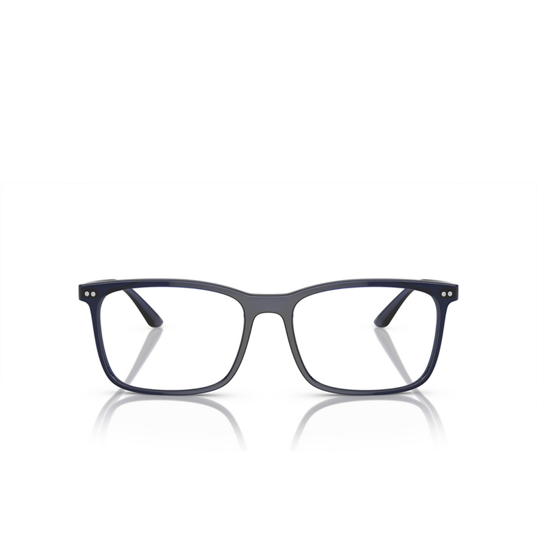 Giorgio Armani AR7122 Eyeglasses 6003 trasparent blue - 1/4