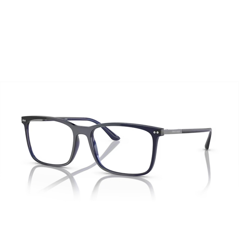 Giorgio Armani AR7122 Eyeglasses 6003 trasparent blue - 2/4