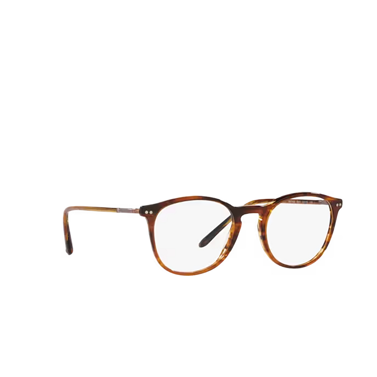 Giorgio Armani AR7125 Eyeglasses 5941 Striped Brown - three-quarters view