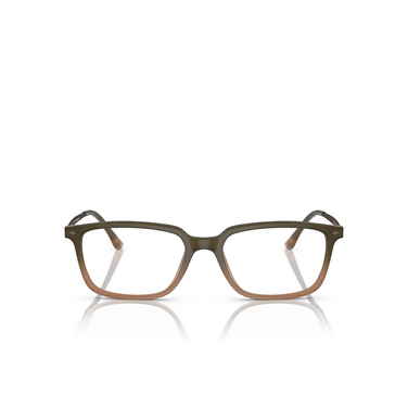 Lunettes de vue Giorgio Armani AR7183 5982 green / brown gradient - Vue de face